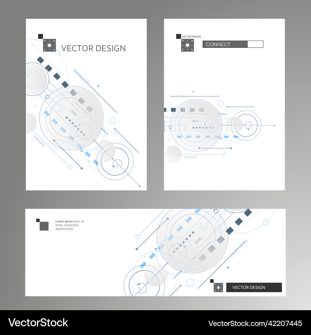 Concept dynamic elements minimal geometric Concept dynamic elements minimal geometric vector image