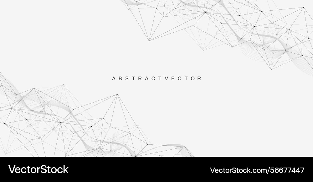 Global network connection website header or banner Global network connection website header or banner vector image