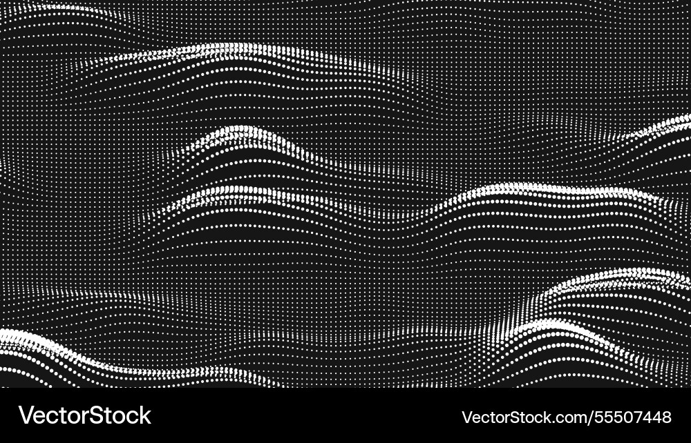 Point wave noise texture abstract dot background Point wave noise texture abstract dot background Vector Image
