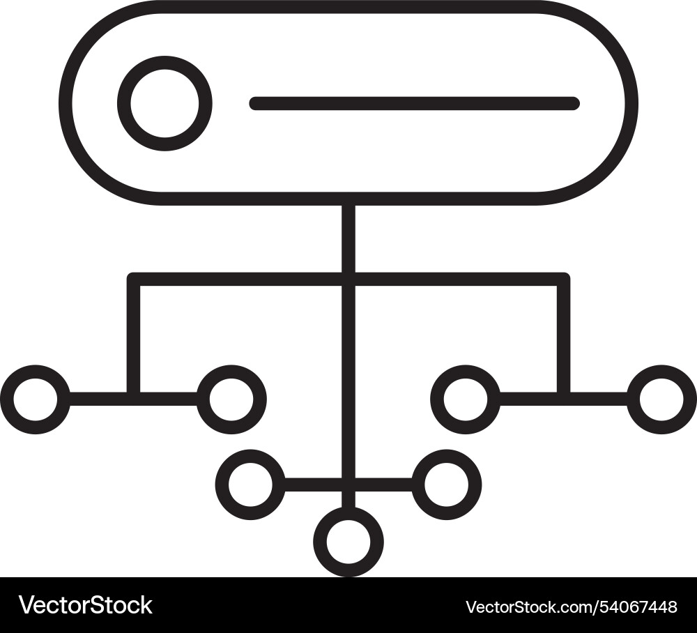 Structure line icon design Vector Image