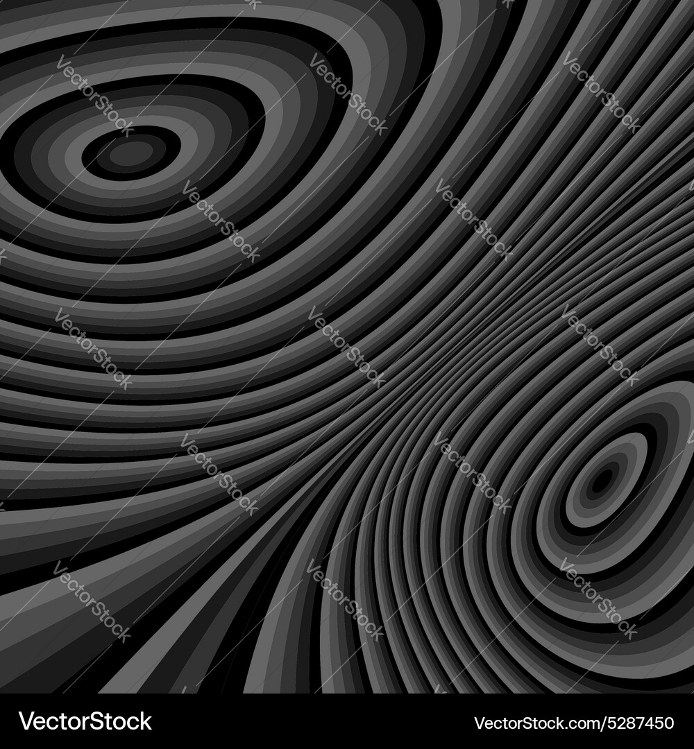 Abstract swirl background pattern with optical Vector Image
