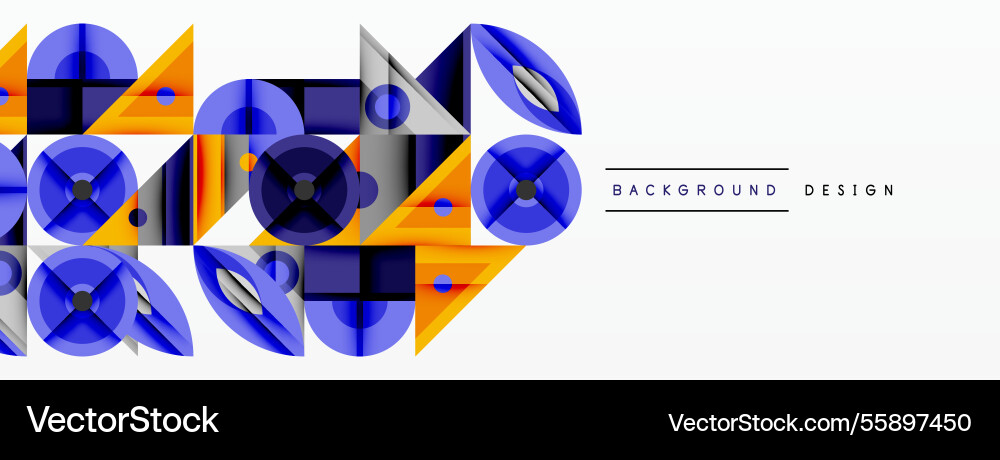 Dynamic geometric composition with sharp angles Dynamic geometric composition with sharp angles vector image