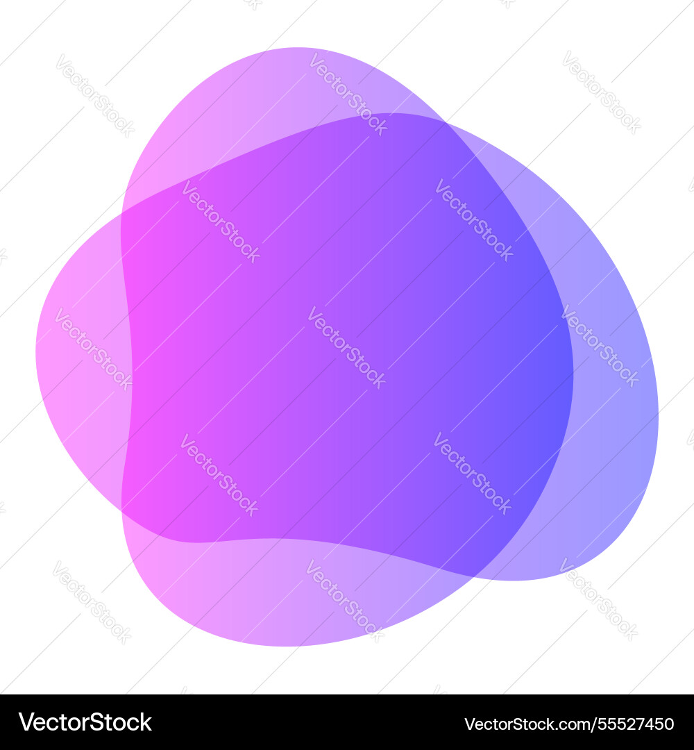 Purple blob shape free from for background Purple blob shape free from for background vector image