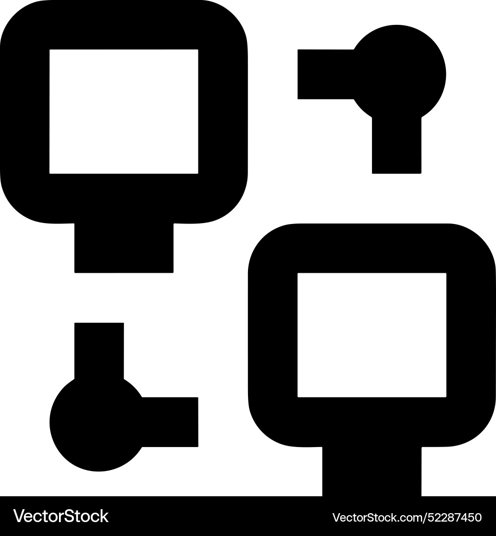 Technology and computer icon symbol image Technology and computer icon symbol image Vector Image