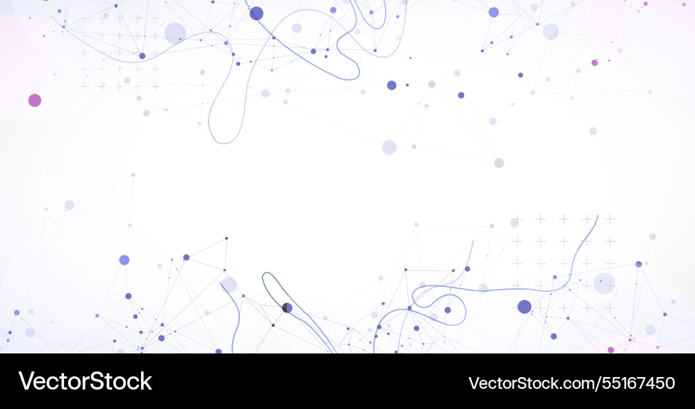 Template for science or technology presentation Template for science or technology presentation vector image