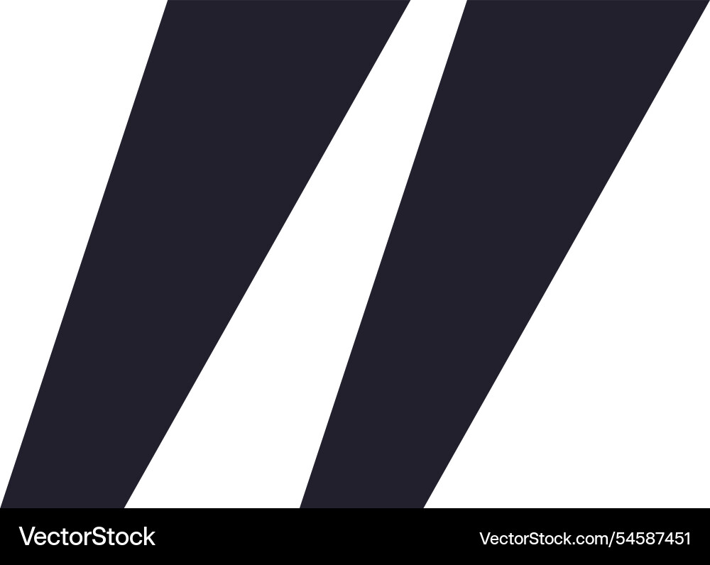 Two dark gray quotation marks are displayed Two dark gray quotation marks are displayed vector image