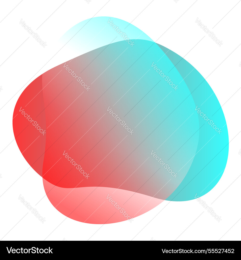 Blue red blob shape free from for background Blue red blob shape free from for background vector image