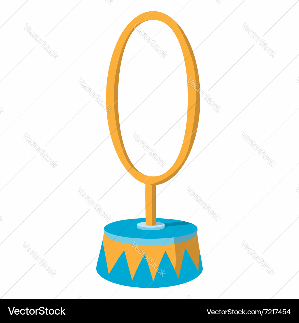 Circus Ring Cartoon Symbol vektorbild