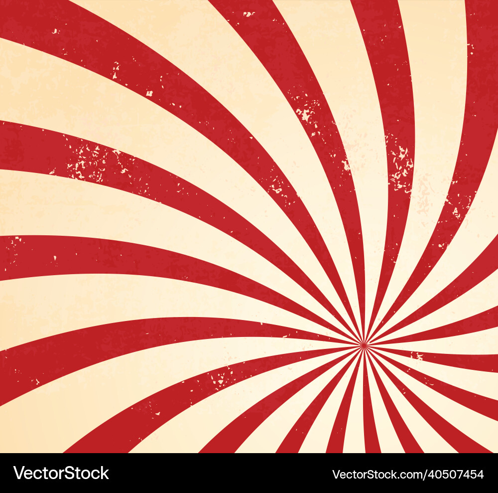 Diverging red rays on a light Diverging red rays on a light vector image