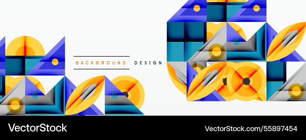 Dynamic geometric composition with sharp angles Dynamic geometric composition with sharp angles vector image