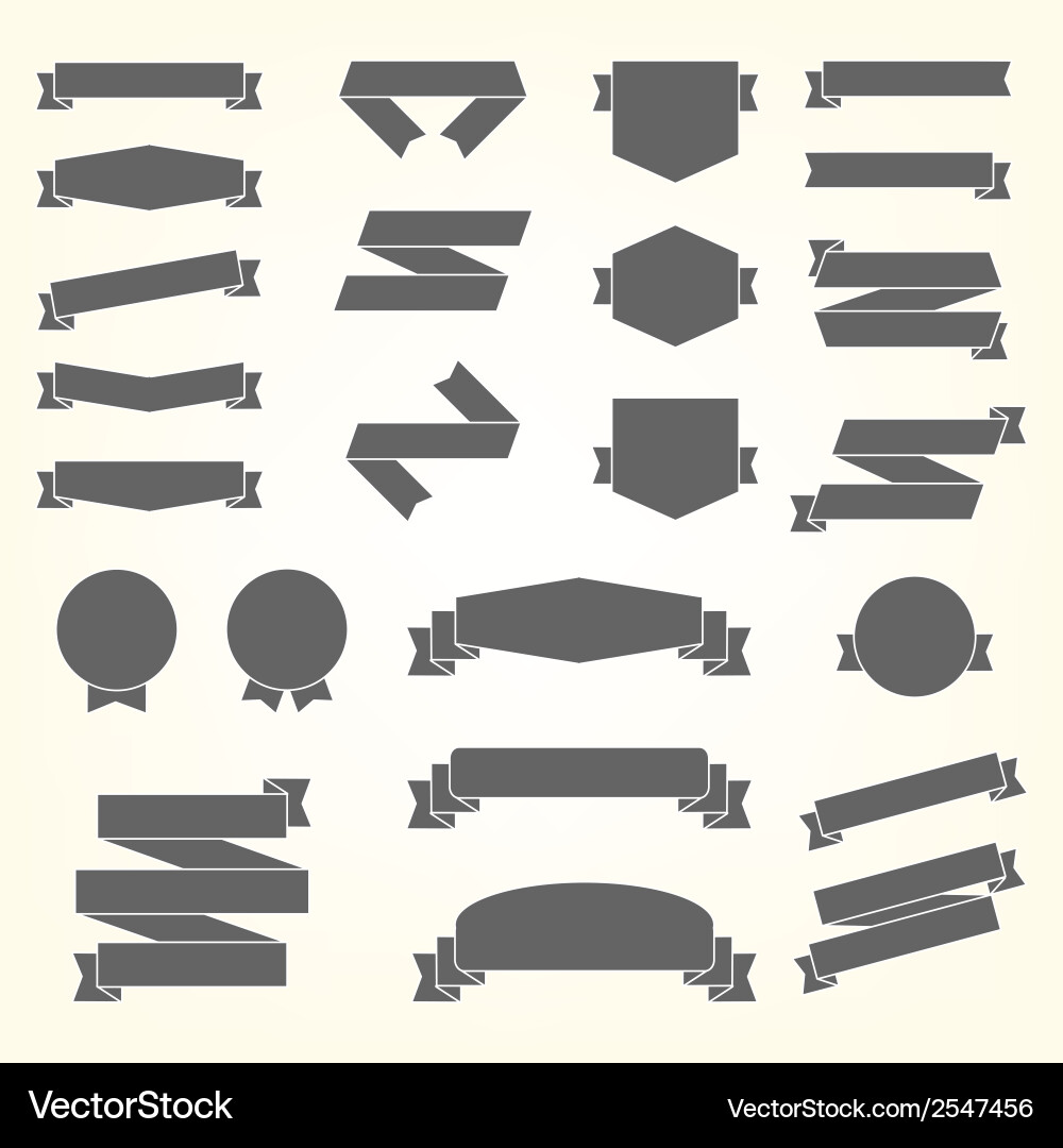 Set of design elements vector image