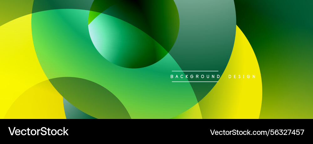 Abstract fluid shapes overlap creating vibrant Abstract fluid shapes overlap creating vibrant vector image
