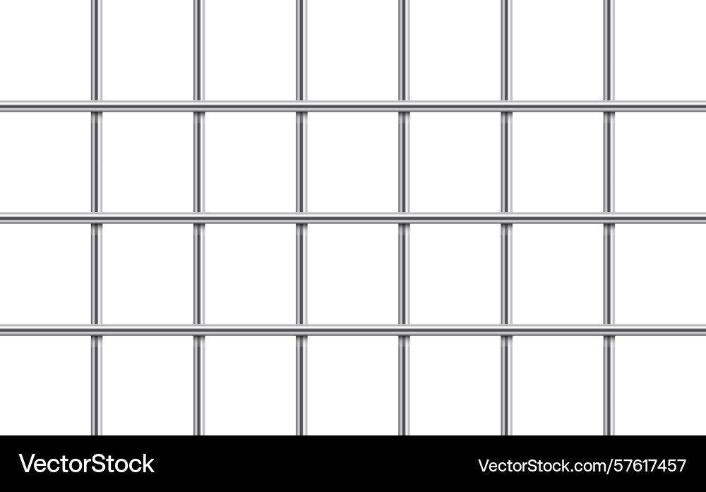 Metal grid repeating pattern of intersecting Metal grid repeating pattern of intersecting vector image