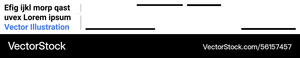 Text placeholder with simple lines and hyperlink Text placeholder with simple lines and hyperlink Vector Image