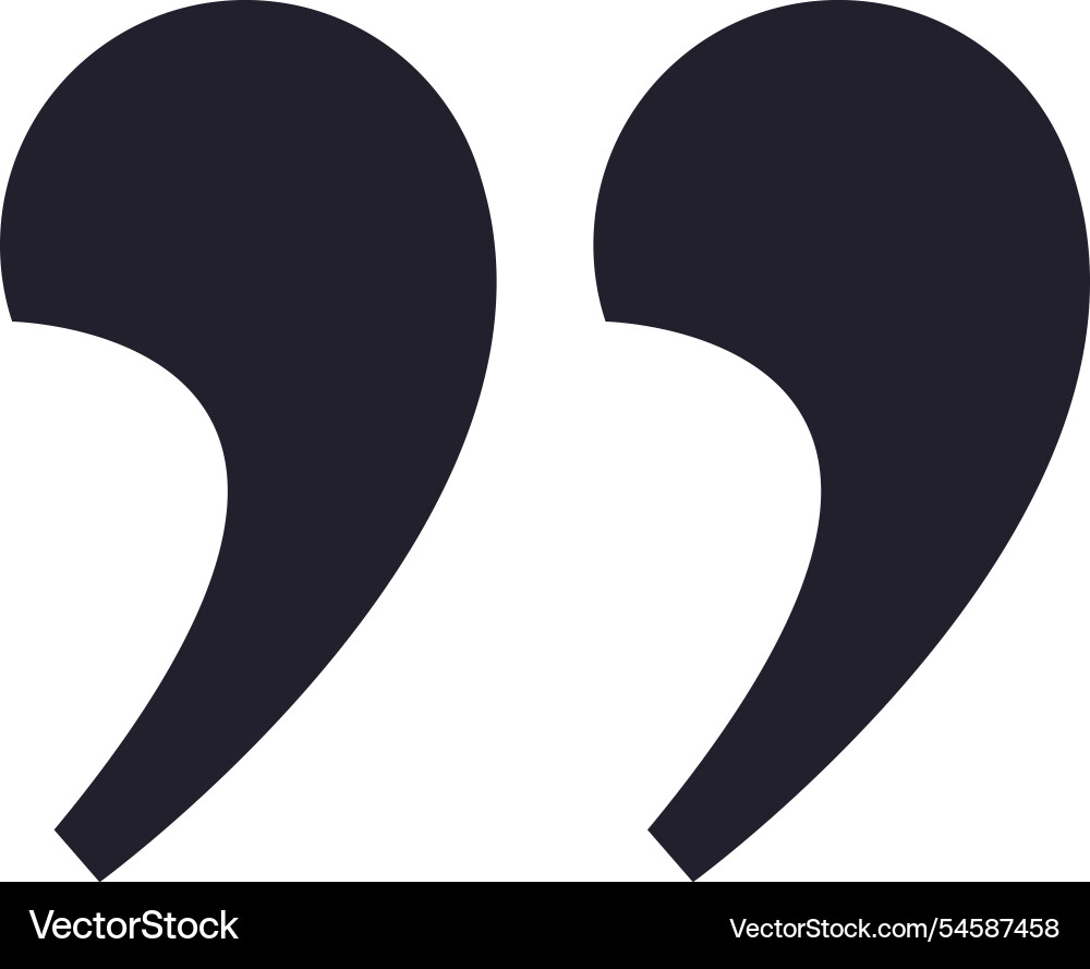 Quotation marks are punctuation used Quotation marks are punctuation used vector image