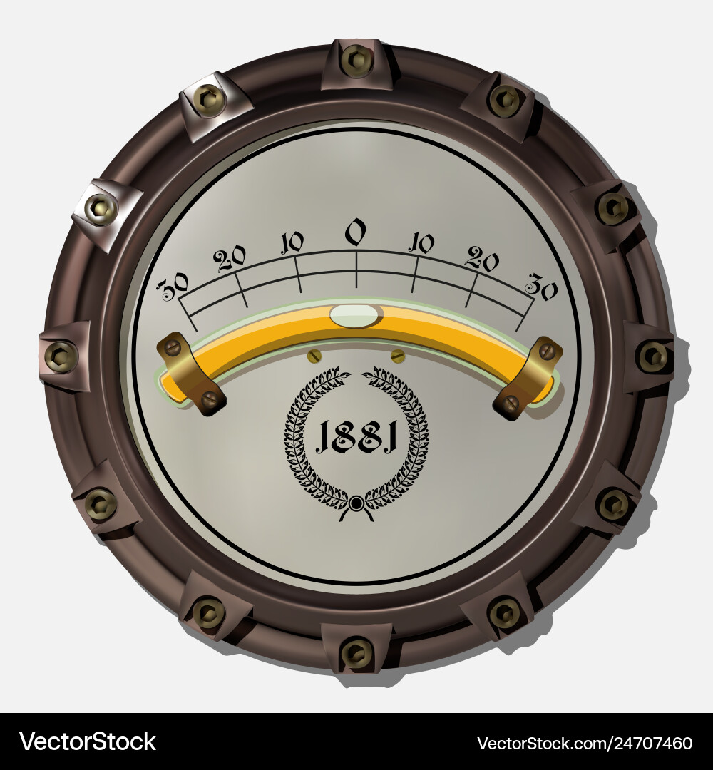 Measuring device vector image