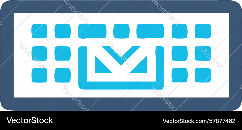 Abstract digital message bar ui communication Vector Image