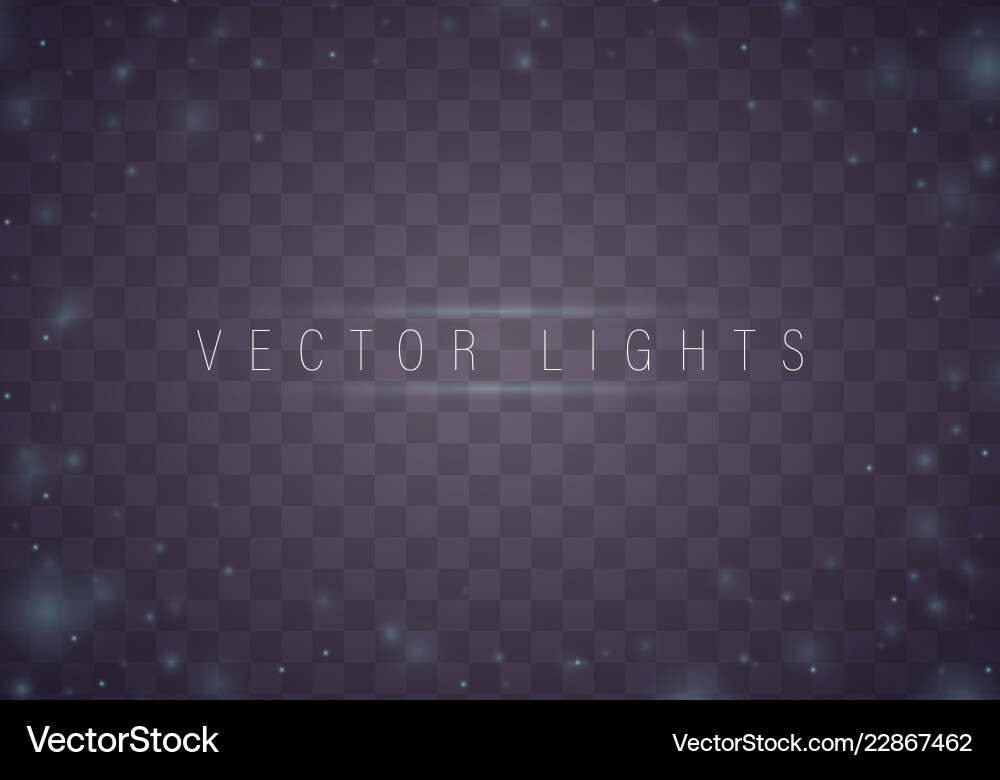 Light effect set Light effect set vector image