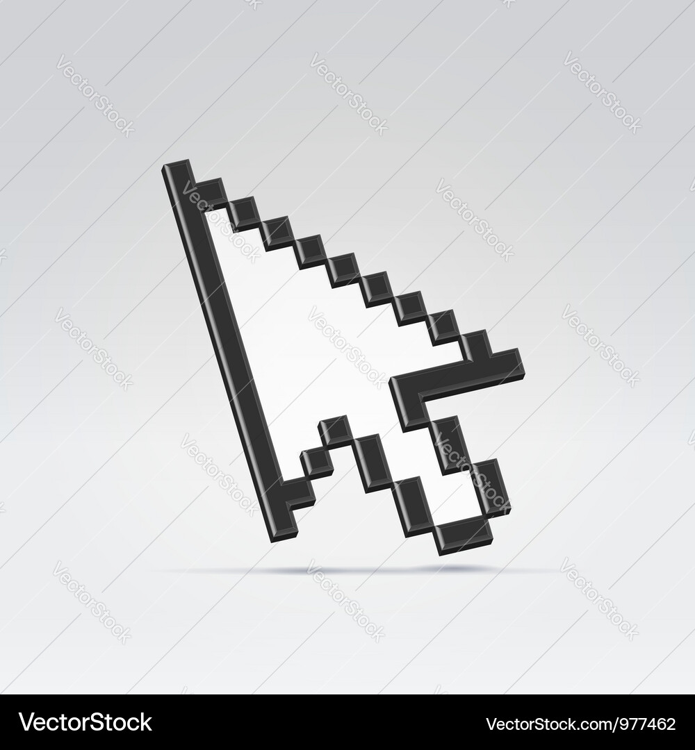 Pointer Cursor Pfeil Vektorbild