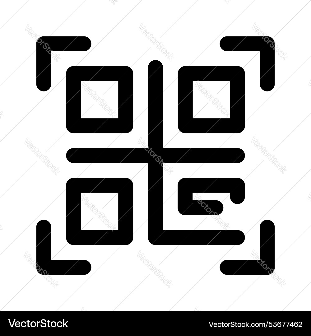 Qr code Vector Image