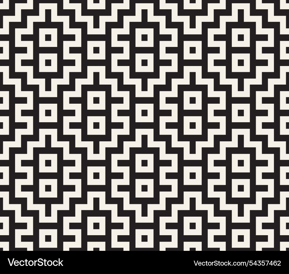 Seamless pattern repeating geometric elements Seamless pattern repeating geometric elements vector image