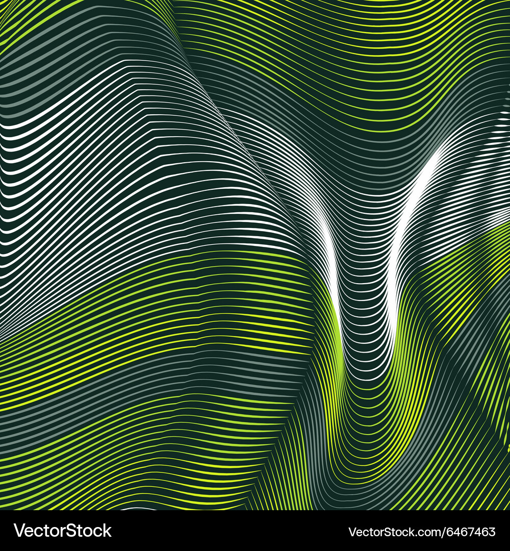 Moving colorful lines of abstract background Vector Image