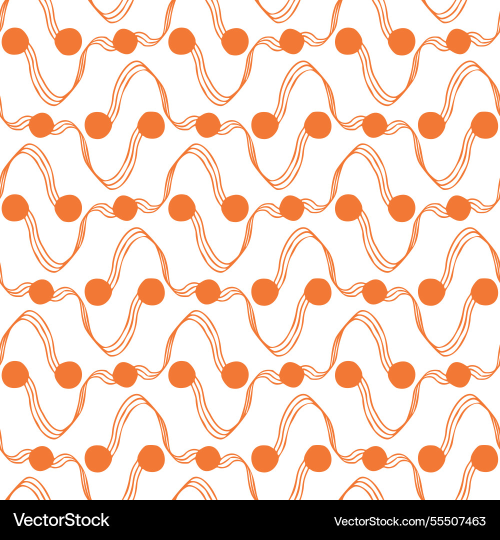 Seamless pattern with a simple abstract drawing Seamless pattern with a simple abstract drawing vector image
