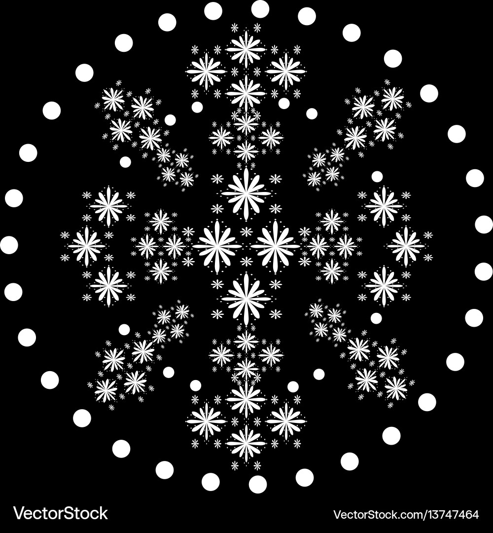 Abstract dotted shape design element Abstract dotted shape design element vector image