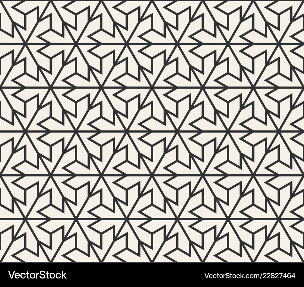 Geometric Triangle Pattern Vector Image