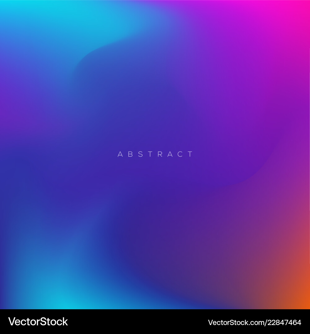 Gradient Blue Abstract Background Vector Image