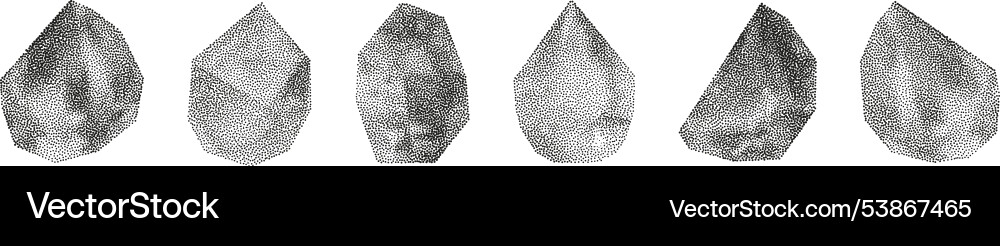 3d gradient geometric shapes with noise 3d gradient geometric shapes with noise vector image