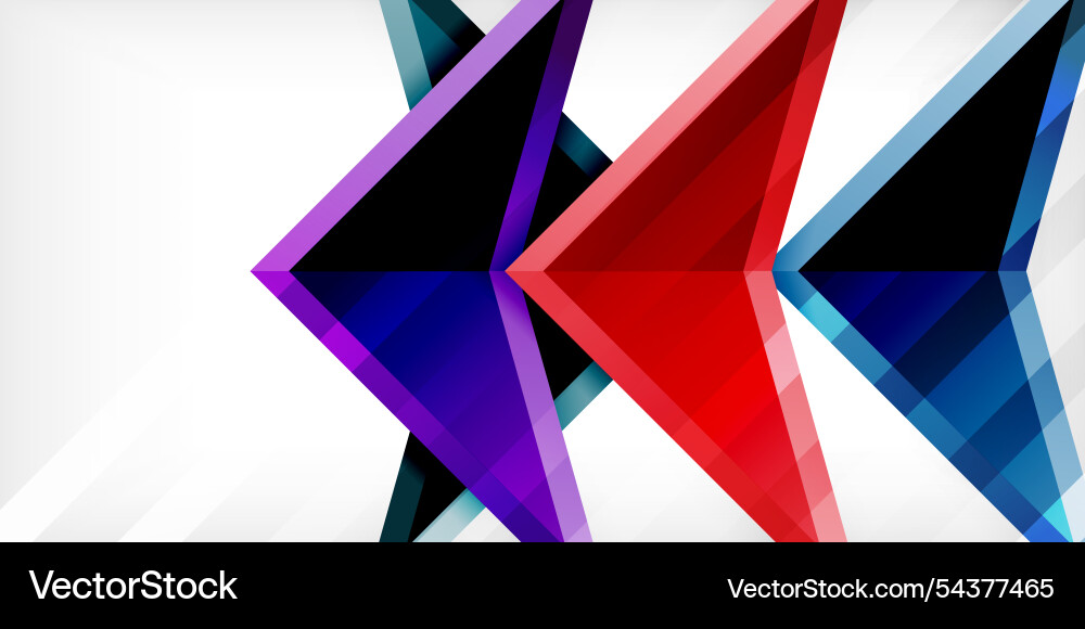 Arrows with 3d effect abstract background Arrows with 3d effect abstract background vector image