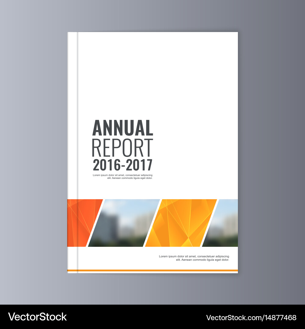 Annual report Royalty Free Vector Image - VectorStock