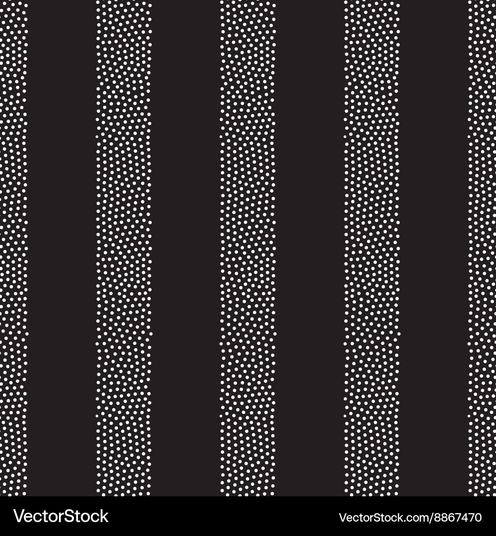 Abstract Dot Pattern - Vertical Stripes Vector Image