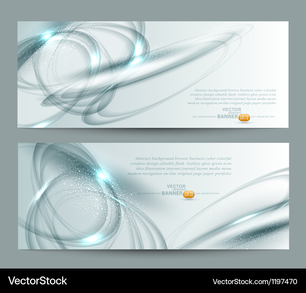 Abstract Gradient Background Set Vector Image