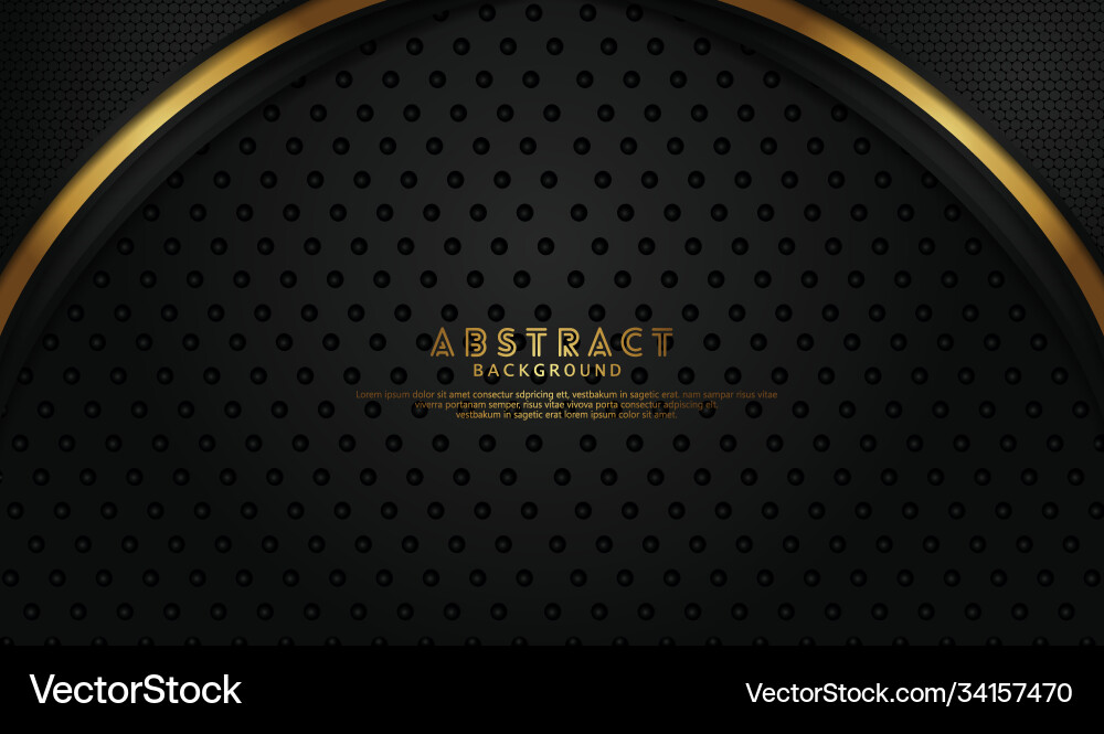 Luxury overlap layers background with lines vector image