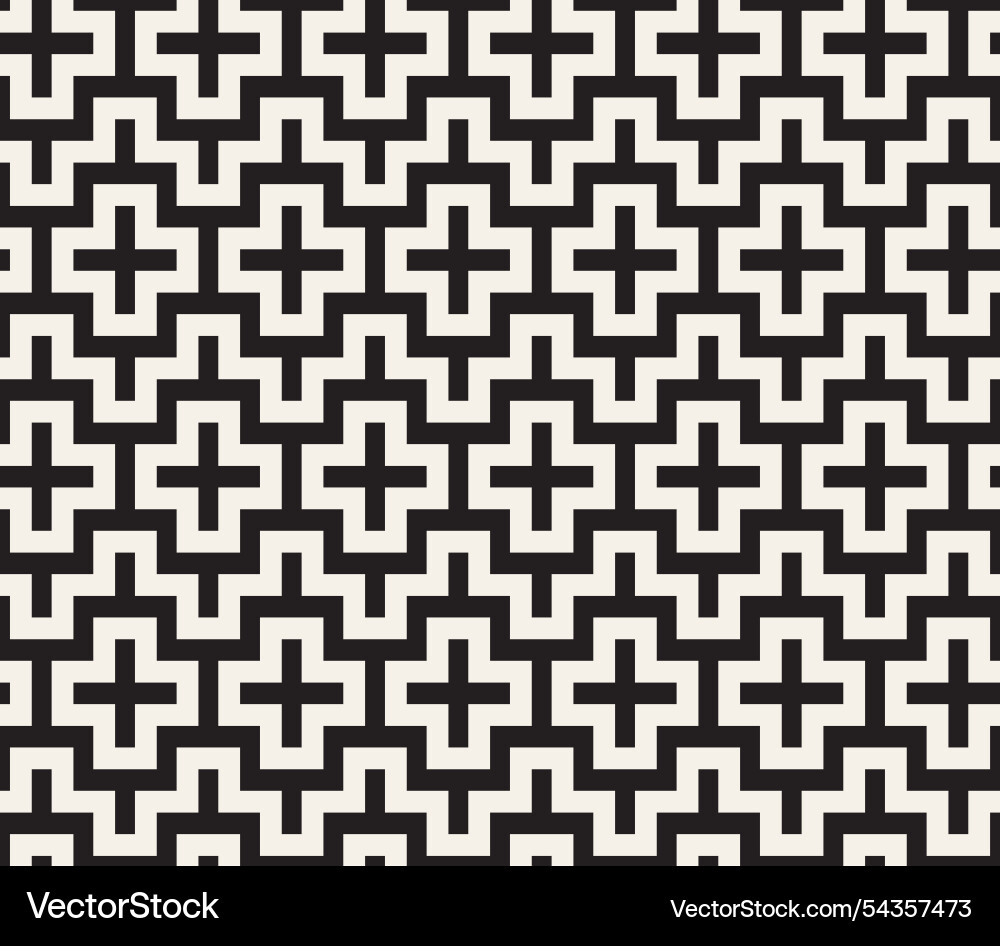 Seamless pattern repeating geometric elements Seamless pattern repeating geometric elements vector image