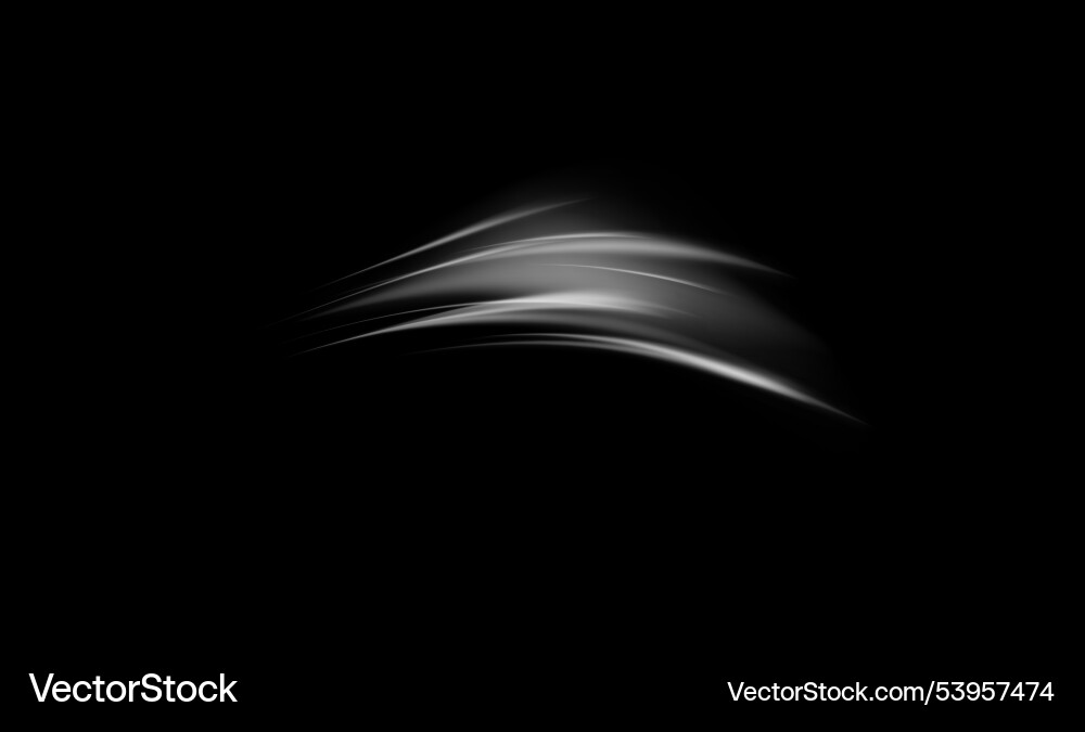 Depicting the effect of wind Royalty Free Vector Image