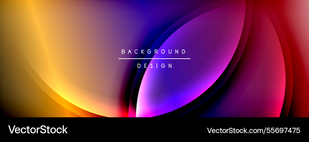 Gradient and shadow wave line geometric Gradient and shadow wave line geometric Vector Image
