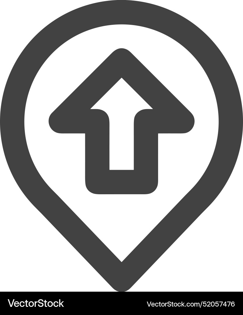 Upload outline icon symbol image Upload outline icon symbol image Vector Image