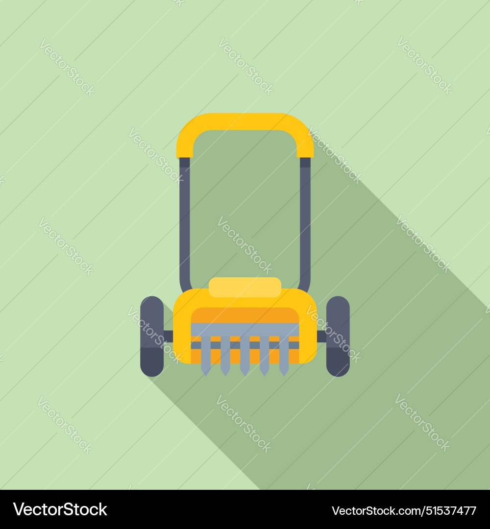 Flat design of a hand push Flat design of a hand push vector image