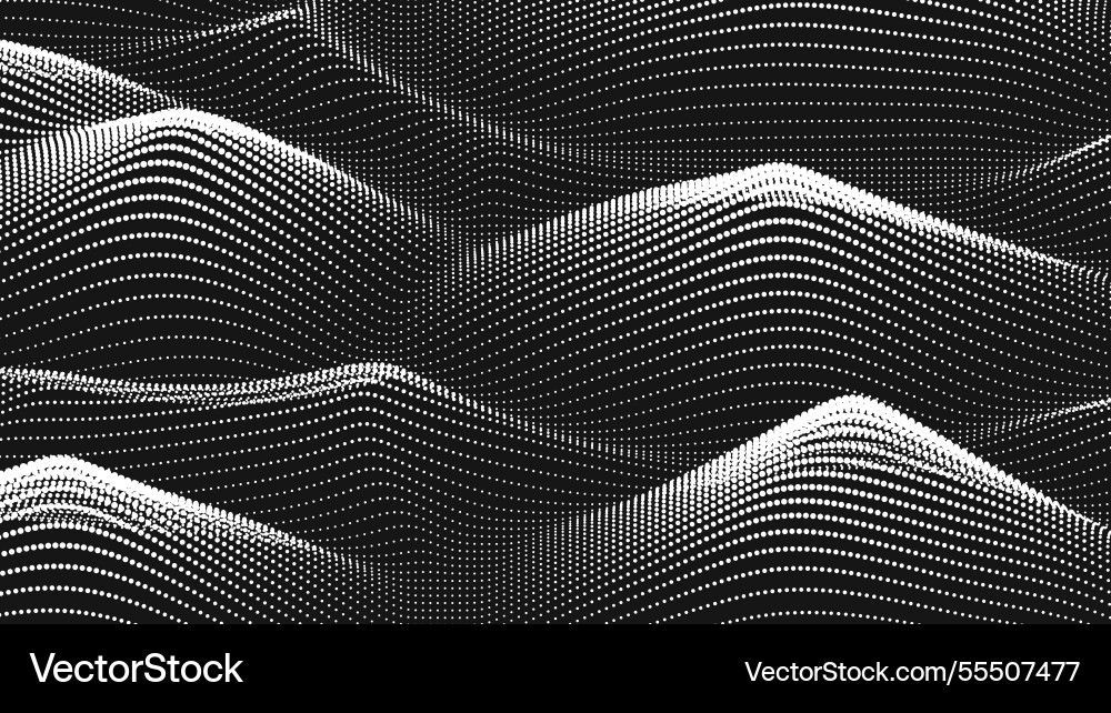 Point wave noise texture abstract dot background Point wave noise texture abstract dot background vector image