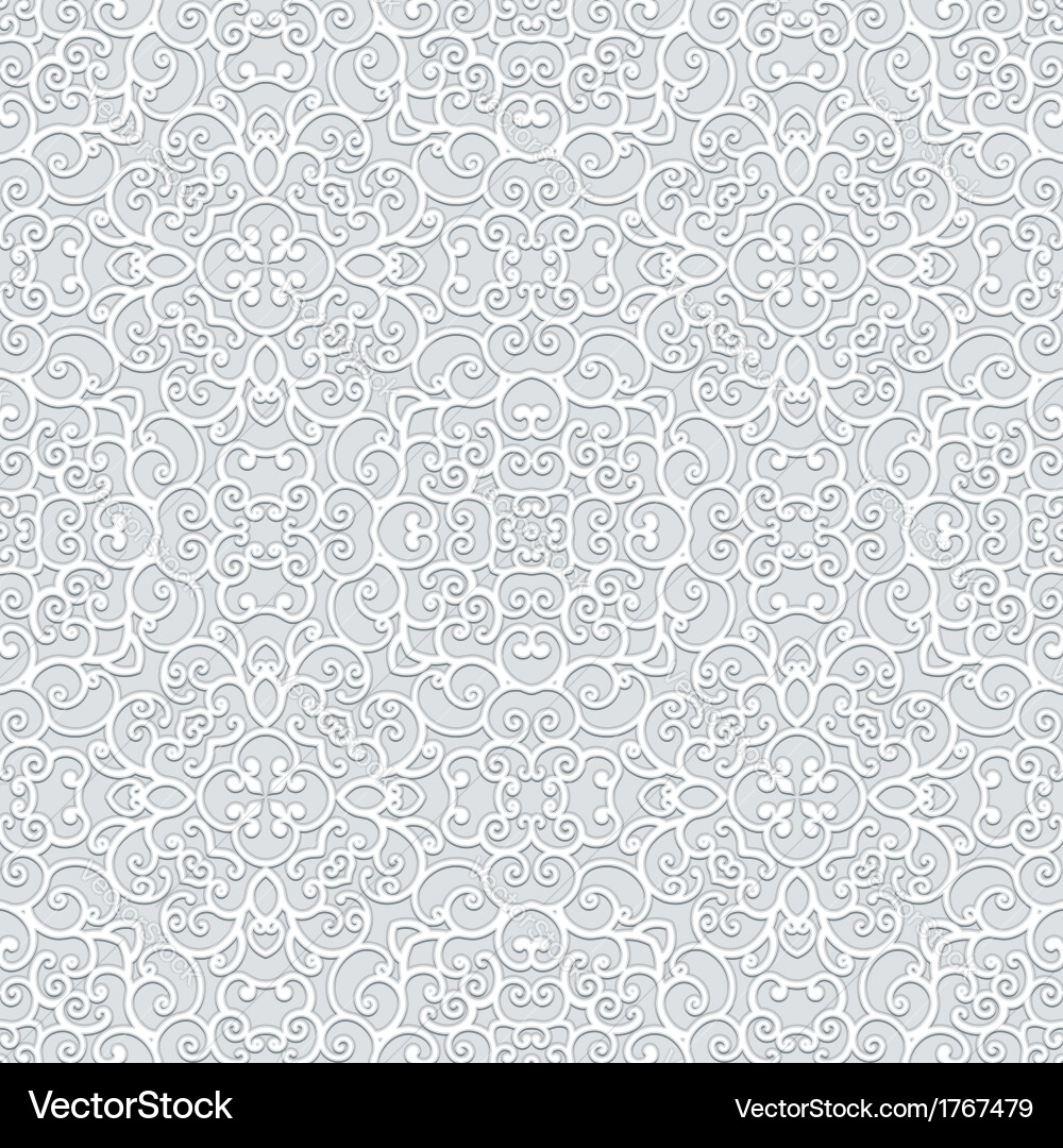 Delicate Swirl Pattern Vector Image