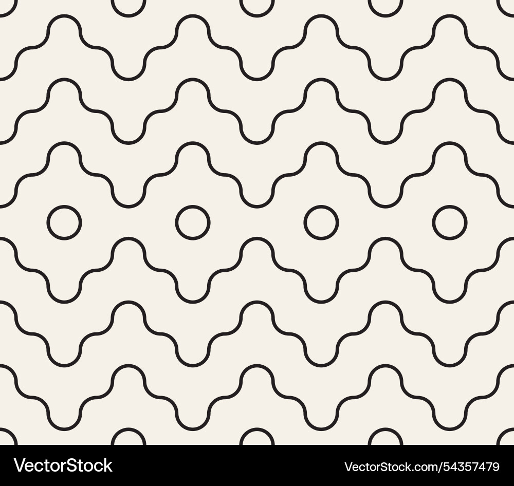 Sashiko-inspired geometric black and white Sashiko-inspired geometric black and white vector image