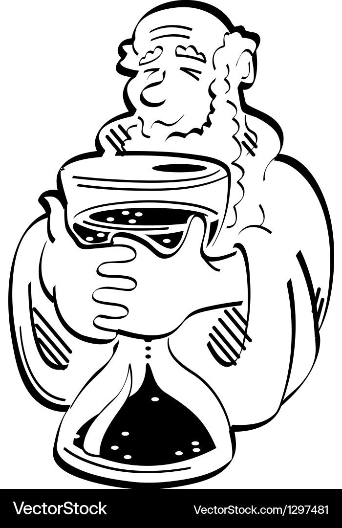 Ancient Clockwork Figure Vector Image