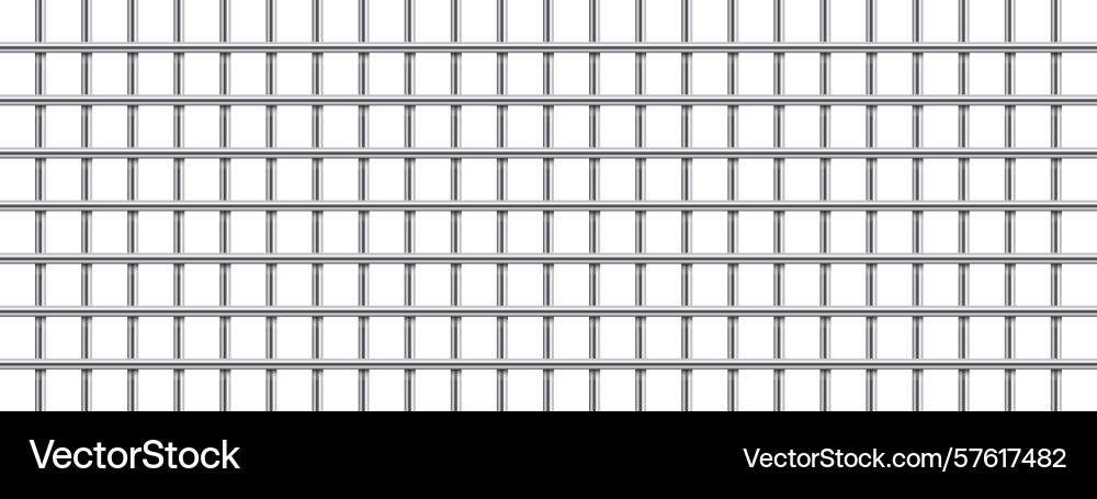 Metal grid pattern with parallel rows and columns Metal grid pattern with parallel rows and columns vector image