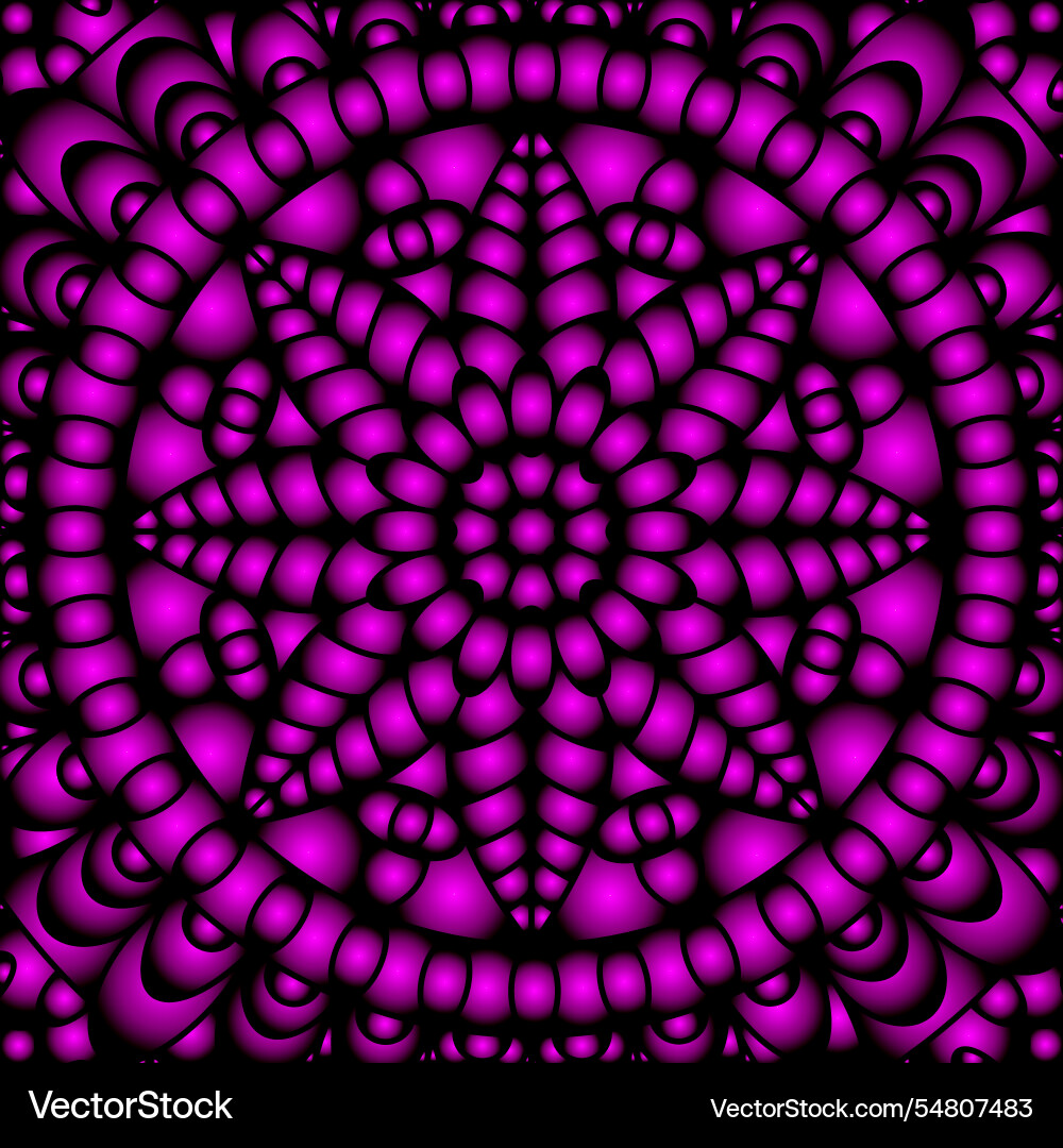 Colorful background with symmetrical pattern vector image