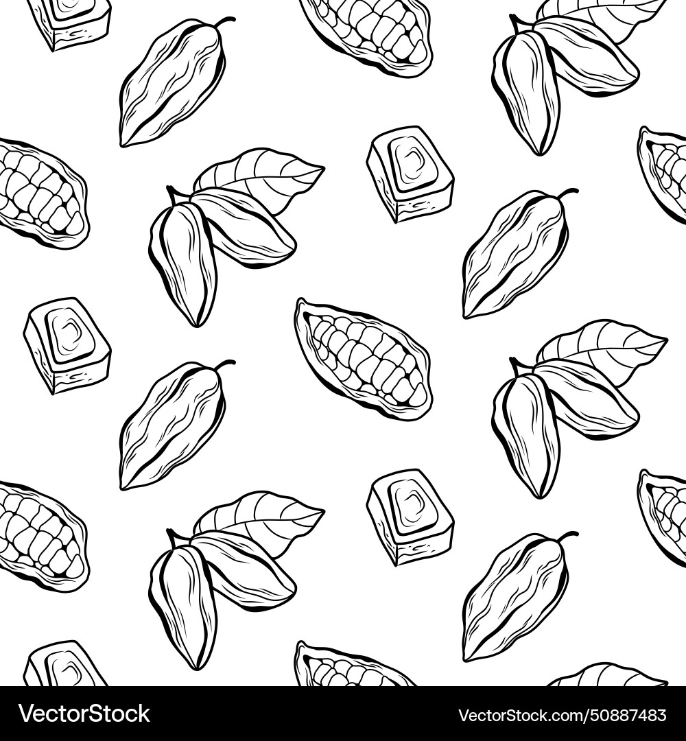 Sparse black and white pattern with pieces Vector Image