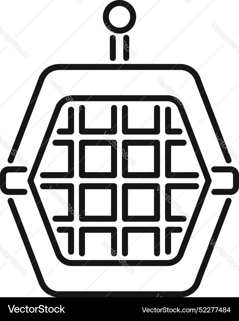 Modern waffle maker preparing delicious breakfast Modern waffle maker preparing delicious breakfast vector image