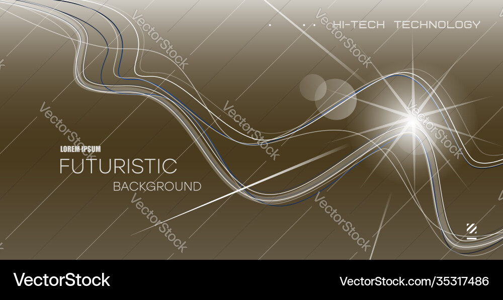 Abstract gradient background with dynamic lines Abstract gradient background with dynamic lines vector image